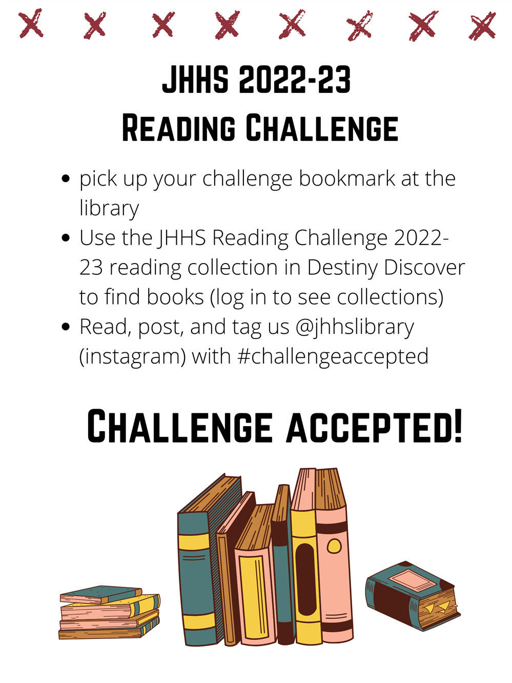 Reading Challenge Flier